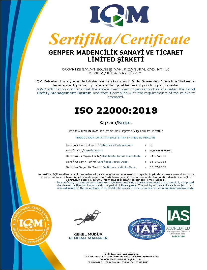 ISO 22000 : 2018