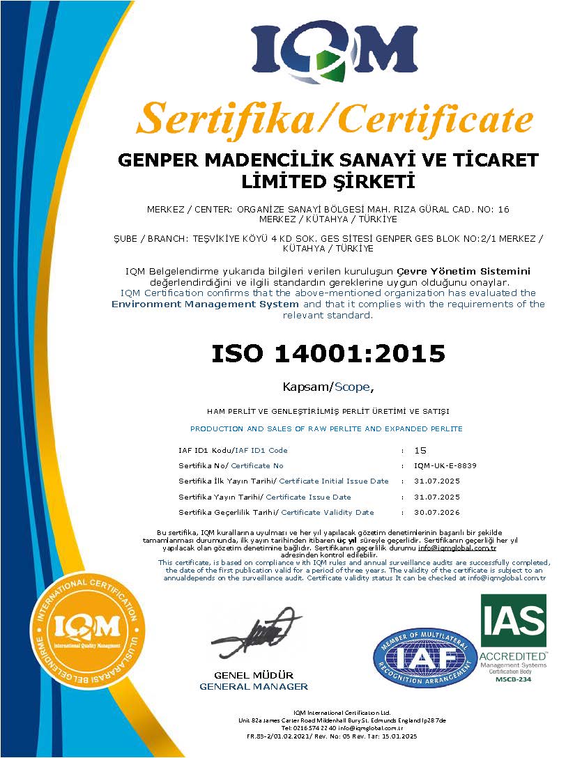 ISO 14001 : 2015